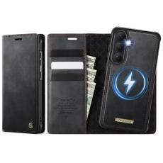Caseme - CaseMe Pl&aring;nboksfodral f&ouml;r Samsung Galaxy S26 Plus Konstl&auml;der RFID - Svart