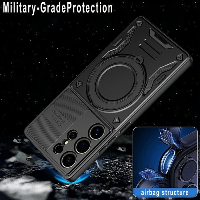 OEM - Mobilskal för Samsung Galaxy S26 Ultra Magnetiskt Shockproof TPU + PC - Röd
