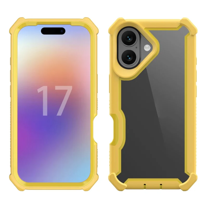 A-One Brand - iPhone 17 Mobilskal TPU + PC Shockproof - Guld