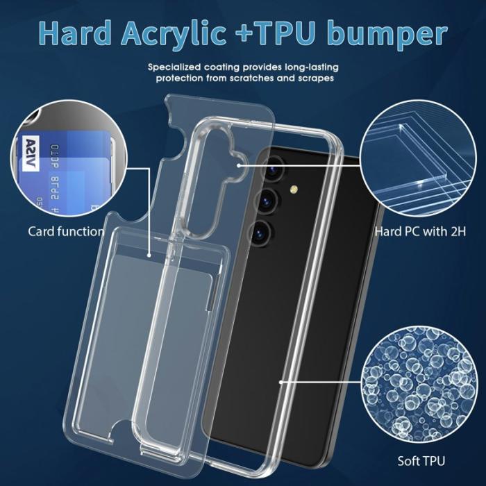 OEM - Mobilskal för Samsung Galaxy S26 Plus TPU + PC - Transparent