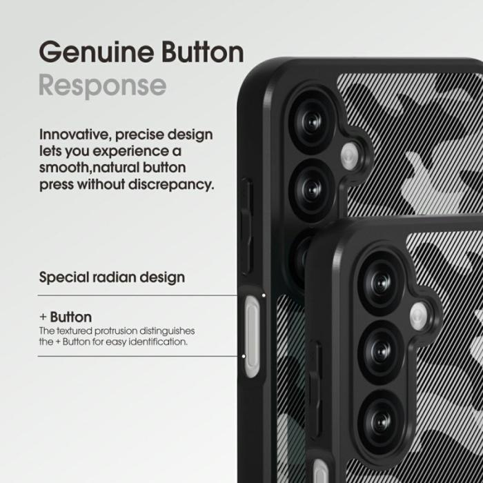 IBMRS - IBMRS Mobilskal för Samsung Galaxy S26 Plus TPU + PC - Transparent Svart