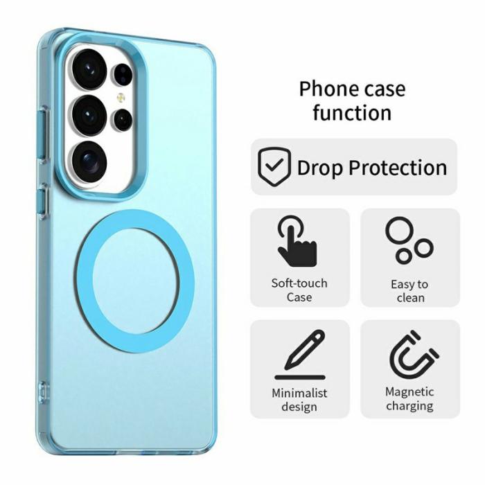 OEM - Mobilskal för Samsung Galaxy S26 Ultra Magnetiskt Anti Drop - Blå
