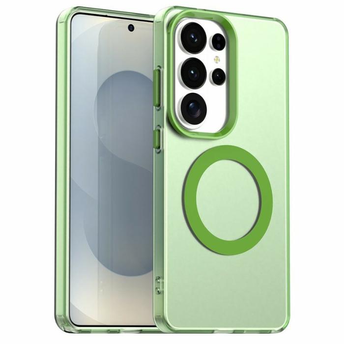 OEM - Mobilskal för Samsung Galaxy S26 Ultra Magnetiskt Anti Drop - Grön
