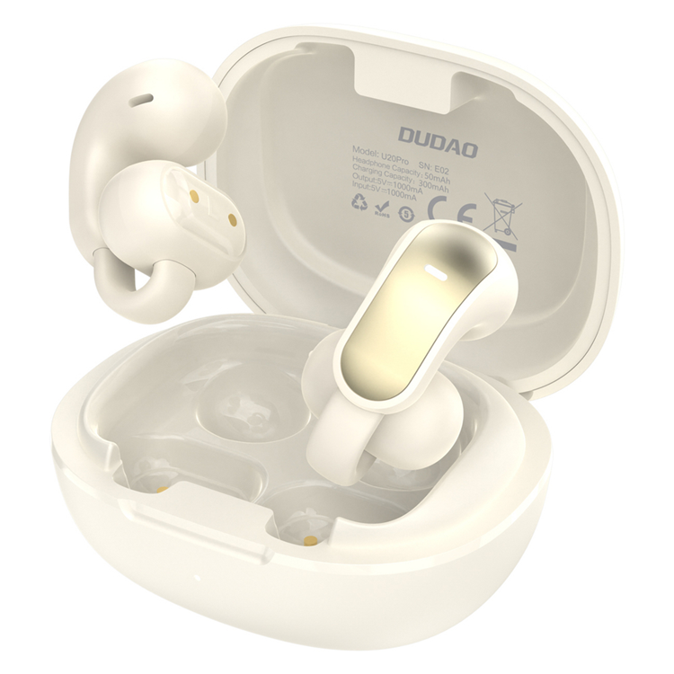 Dudao Trådlösa Hörlurar In-Ear U20 Pro - Vit (Vit) | 505771 | AlltMobil