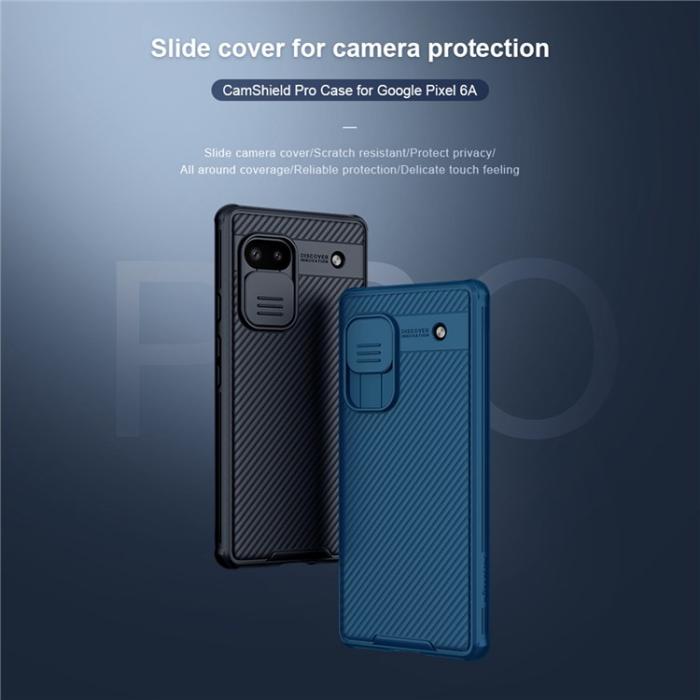 Nillkin - Nillkin Google Pixel 6a Skal CamShield Pro Series - Svart