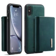 DG.MING - DG.MING M1 Series Mobilskal i Konstl&auml;der f&ouml;r iPhone XS Max - Gr&ouml;n