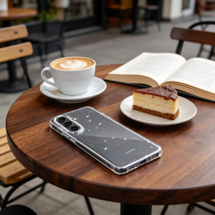 Tech-Protect - Tech-Protect Mobilskal För Galaxy S26 Flexair - Glitter