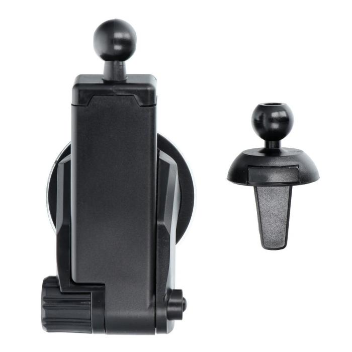 Forcell - Forcell Mobilhållare med trådlös laddning HS1 15W Blå