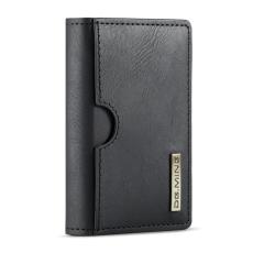 DG.MING - DG.MING M6 RFID Blocking Pl&aring;nbok Kortfodral Myntv&auml;ska Svart