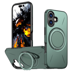 A-One Brand - iPhone 17 Mobilskal MagSafe Rotating Kickstand - Grön