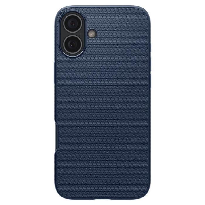 Spigen - Spigen iPhone 16 Mobilskal Liquid Air - Marinblå