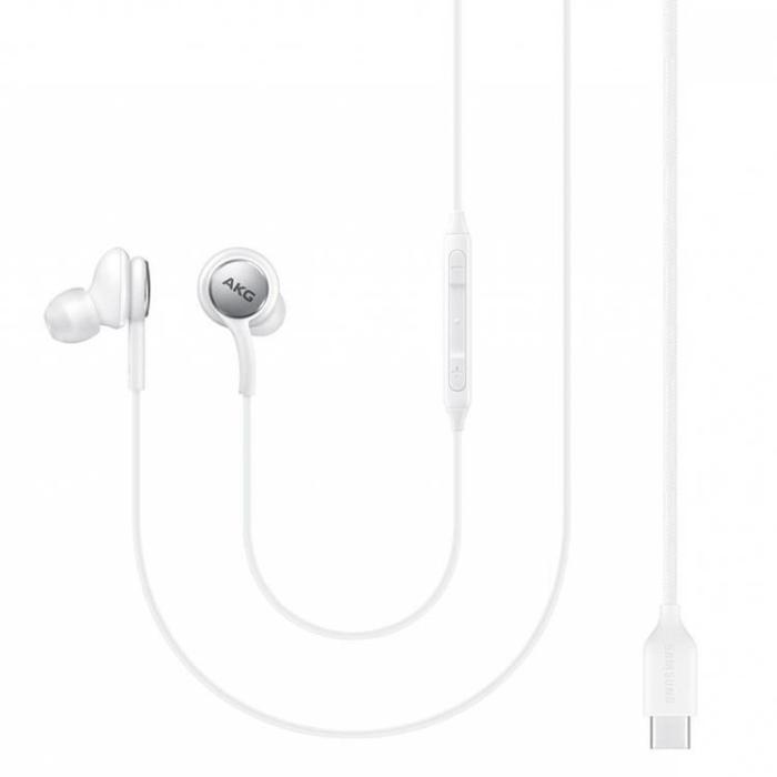 UTGATT5 - Samsung AKG In-Ear Hörlurar USB-C - Vit