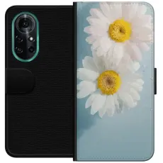 Gustaf - Pl&aring;nboksfodral till Huawei nova 8 Pro med Sommarblommor