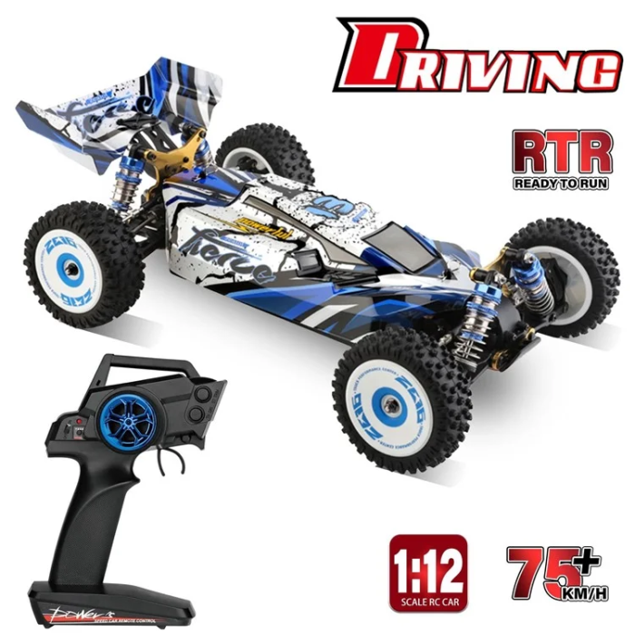 OEM - WLTOYS 1/12 2.4GHz Racerbil Off-Road RC Car Crawler 75km/h