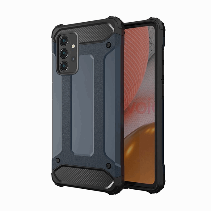 OEM - Galaxy A56 5G Mobilskal Hybrid Armor - Blå