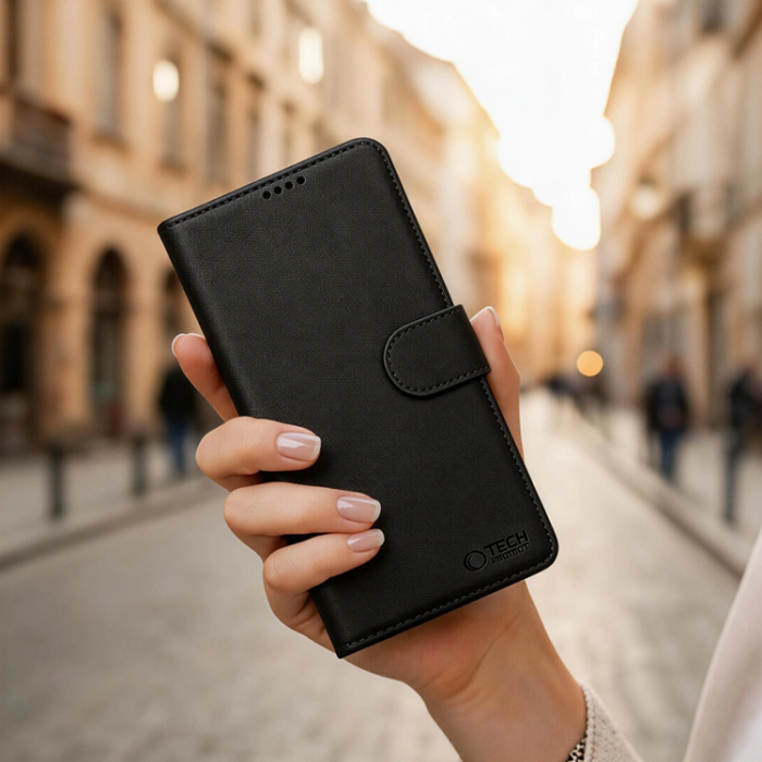Tech-Protect - Tech-Protect Plånboksfodral För Galaxy S26 Ultra - Matte Svart