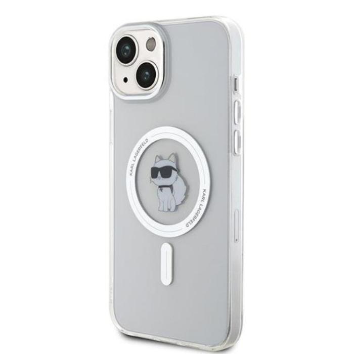 KARL LAGERFELD - Karl Lagerfeld iPhone 15 Plus Mobilskal Magsafe IML - Clear