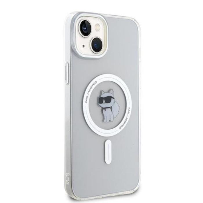 KARL LAGERFELD - Karl Lagerfeld iPhone 15 Plus Mobilskal Magsafe IML - Clear