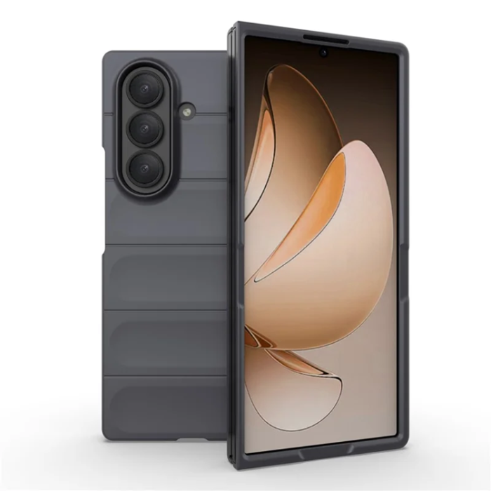 A-One Brand - Galaxy Z Fold 7 5G Mobilskal Anti-Drop - Mörkgrå