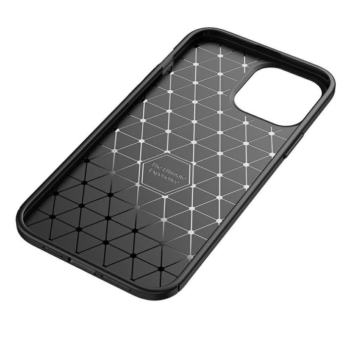 OEM - Carbon Fiber Mobilskal till Apple iPhone 13 Pro - Blå