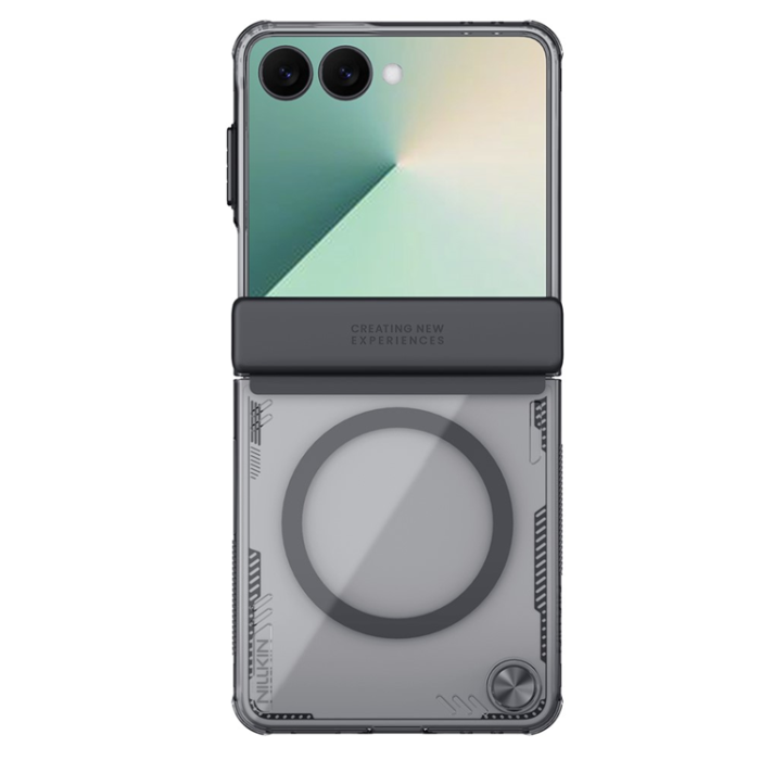 Nillkin - NILLKIN Galaxy Z Flip 7 Mobilskal MagSafe Iceblade - Svart