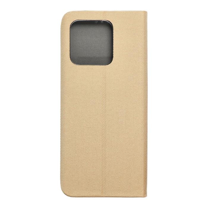 UTGATT - Redmi 10C Plånboksfodral Sensitive Nylon - Guld