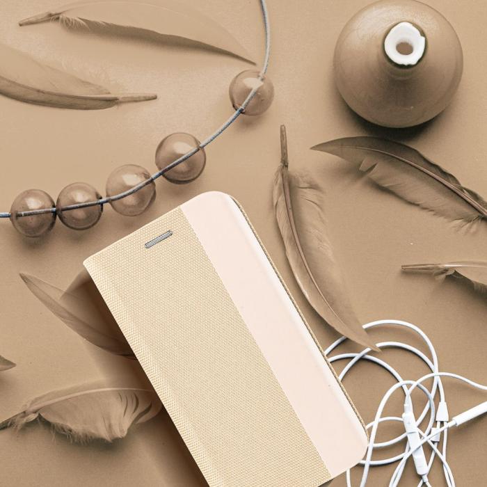 UTGATT - Redmi 10C Plånboksfodral Sensitive Nylon - Guld
