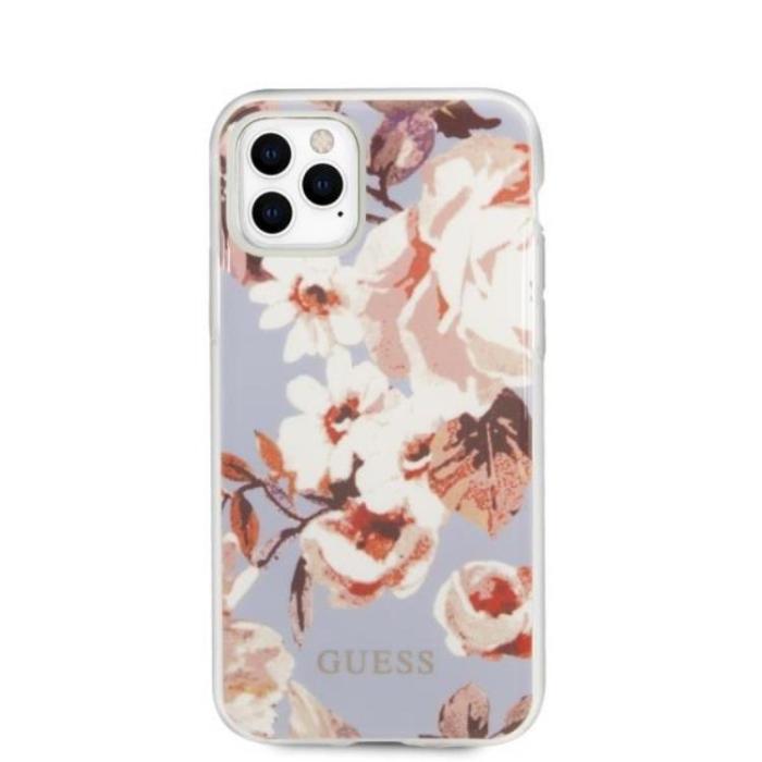 Guess - Guess N ° 2 Flower Collection Skal iPhone 11 Pro Max - Lila