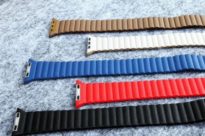 OEM - Magnetisk Watchband till Apple Watch 42mm - Röd