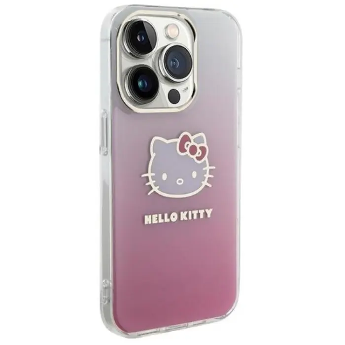 Hello Kitty - Hello Kitty iPhone 14 Pro Max Mobilskal IML Gradient Electrop Kitty Head