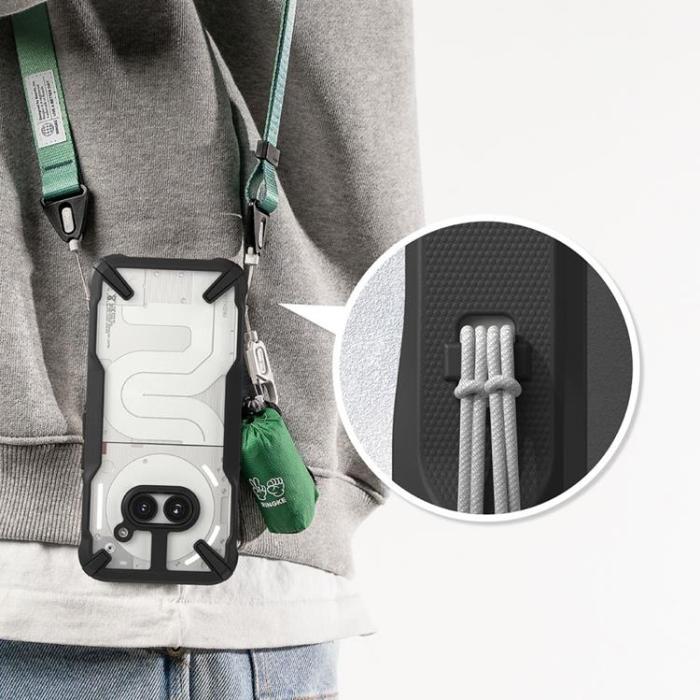 Ringke - Ringke Nothing Phone 2A/2A Plus Mobilskal Fusion X - Svart