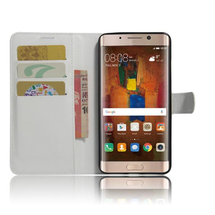 UTGATT5 - Plånboksfodral till Huawei Mate 9 Pro - Vit
