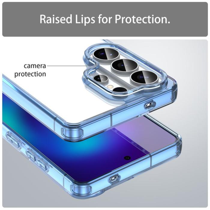 OEM - Mobilskal till Samsung Galaxy S26 Ultra TPU + Akryl Baksida Anti-Gulning - Blå