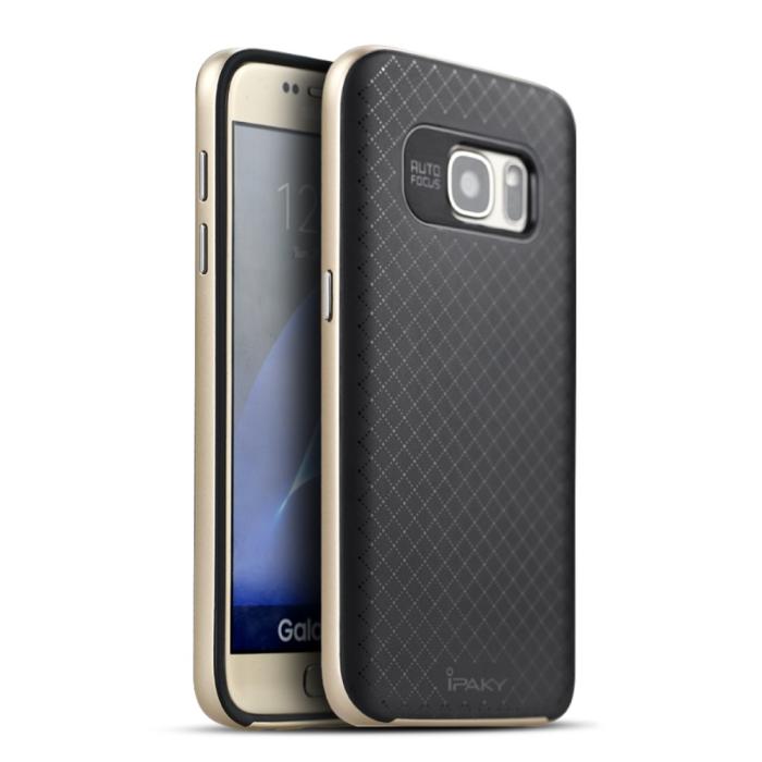 UTGATT5 - iPaky Skal till Samsung Galaxy S7 - Gold