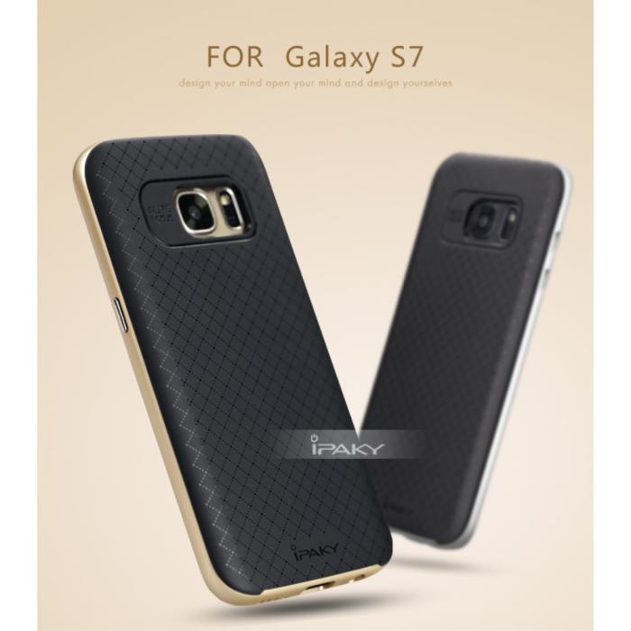 UTGATT5 - iPaky Skal till Samsung Galaxy S7 - Gold