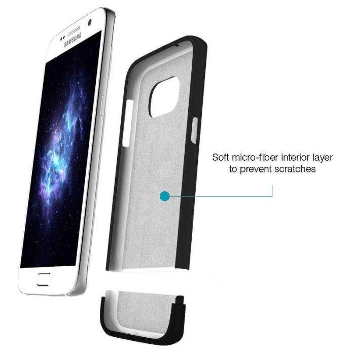 UTGATT5 - Prodigee Accent Skal till Samsung Galaxy S7 - Svart