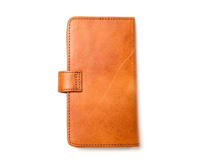 UTGATT5 - Nic&Mel Andrew bookcase till Apple iPhone 6(S) Plus - Cognac