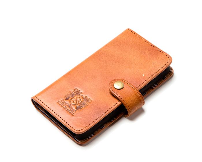 UTGATT5 - Nic&Mel Andrew bookcase till Apple iPhone 6(S) Plus - Cognac