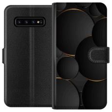 iSecrets - Plånboksfodral till Samsung Galaxy S10 med Lyxig Cirklar