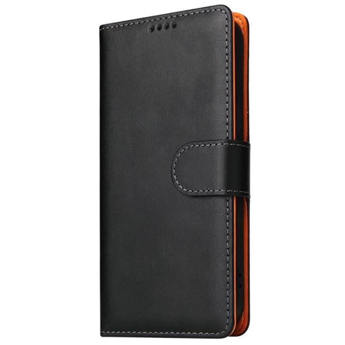 OEM - iPhone 14 Plånboksfodral Dual Flip - Svart