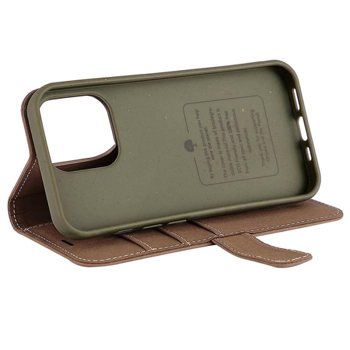 Onsala - Onsala ECO Mobilfodral till iPhone 13 Pro - Brun