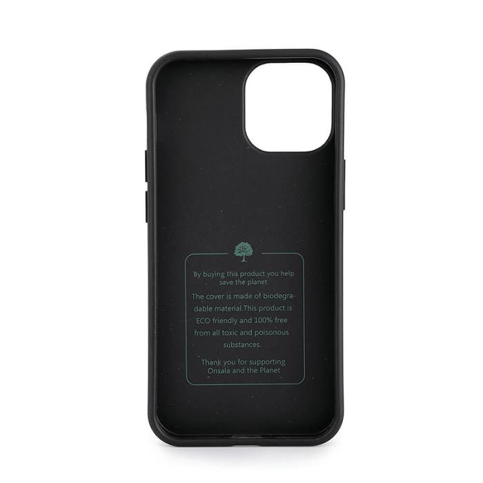 Onsala - Onsala ECO Mobilskal till iPhone 13 Mini - Svart