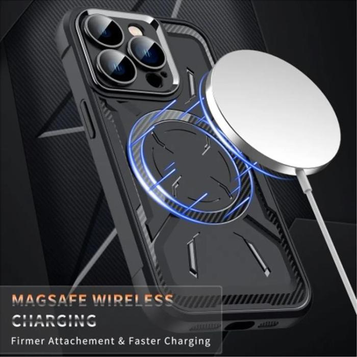 Taltech - iPhone 15 Plus Mobilskal Magsafe TPU - Grön