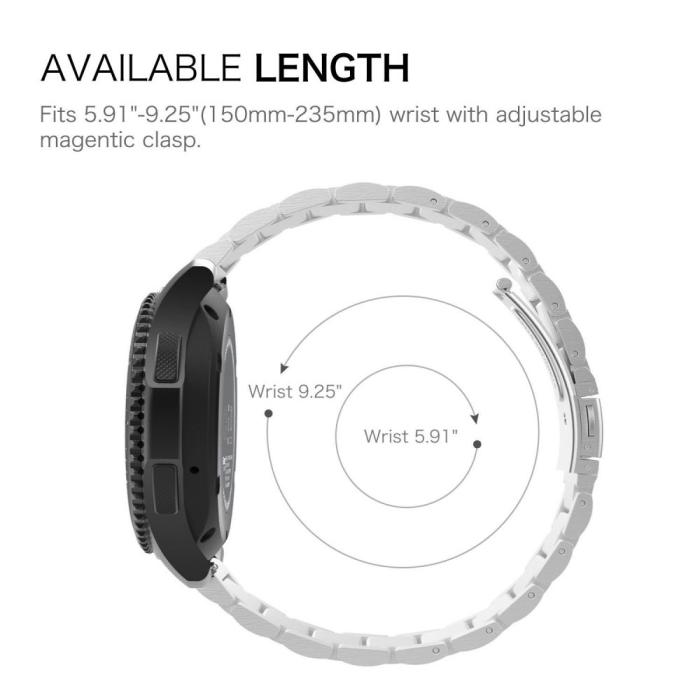 Tech-Protect - Tech-Protect Rostfritt Samsung Gear S3 Silver
