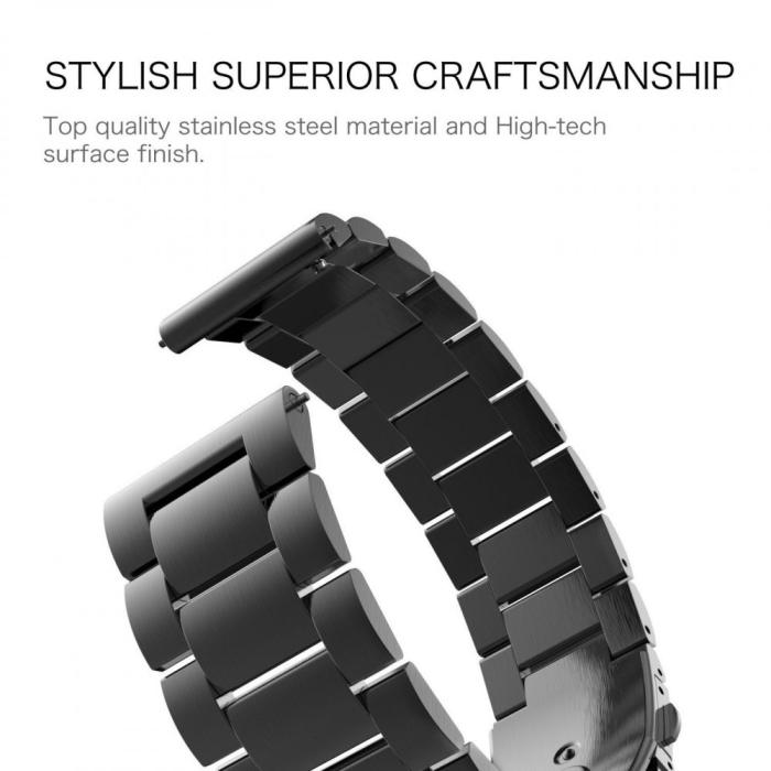 UTGATT - Tech-Protect Rostfritt Samsung Gear S3 Svart