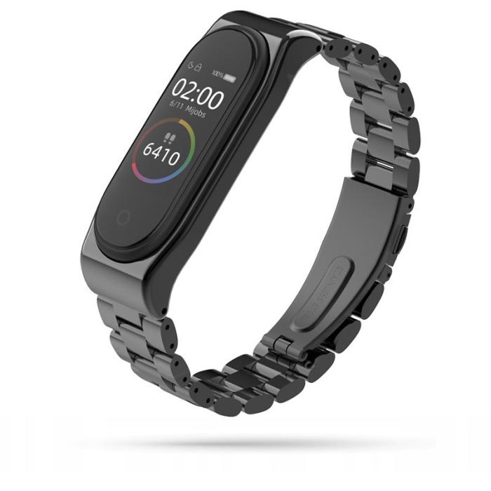 UTGATT - Tech-Protect Rostfritt Xiaomi Mi Band 3/4 Svart