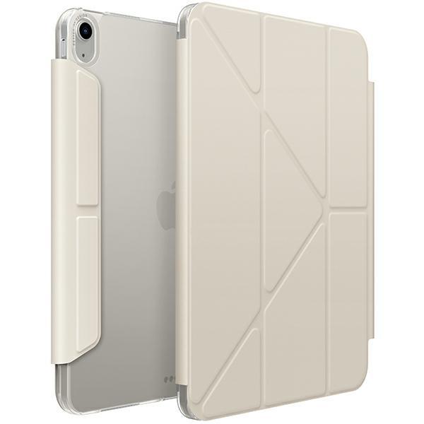 UNIQ iPad Air 13" (2024) Fodral Camden Click - Beige/Ivory