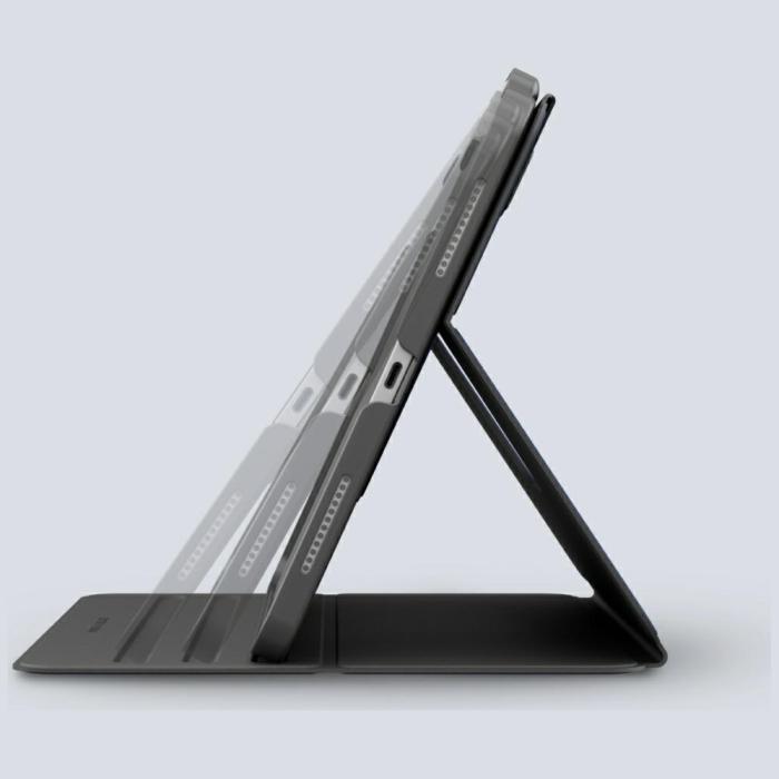 UNIQ - UNIQ iPad Air 13 (2024/2025) Fodral Rovus Snapmount - Grå