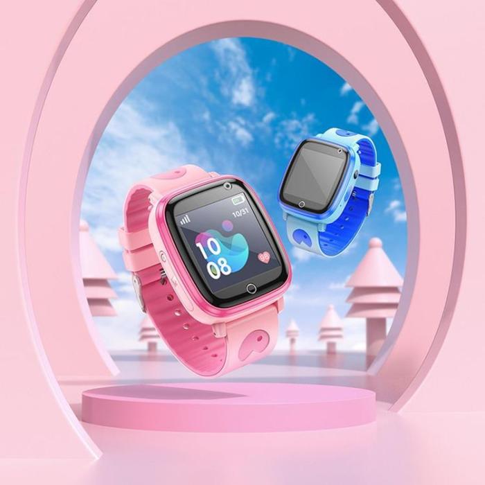 Hoco - Hoco Smartwatch för Barn 2G Y100 - Rosa