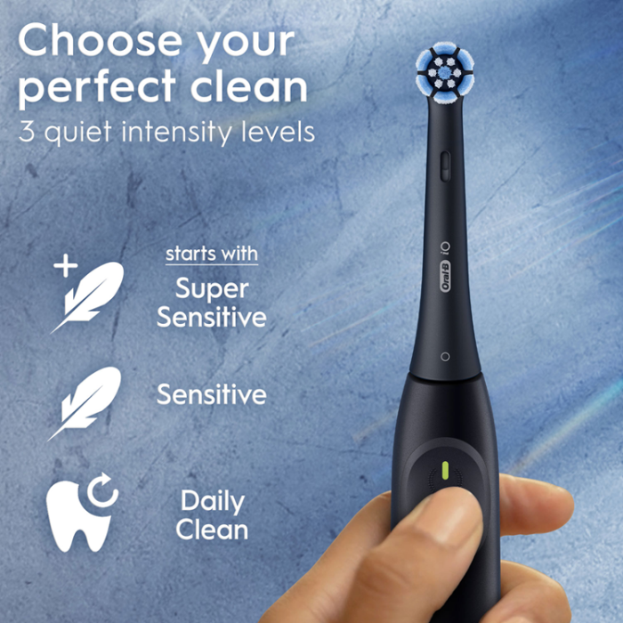 Oral B - Oral B Eltandborste iO Simply Easy Clean Night - Svart